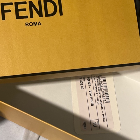 Fendi monogram sunglasses w/ receipt / bag main image 13